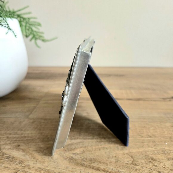 Vintage 1994 Seagull Pewter picture frame. Made in St. Lucia W. I. - Picture 4 of 8